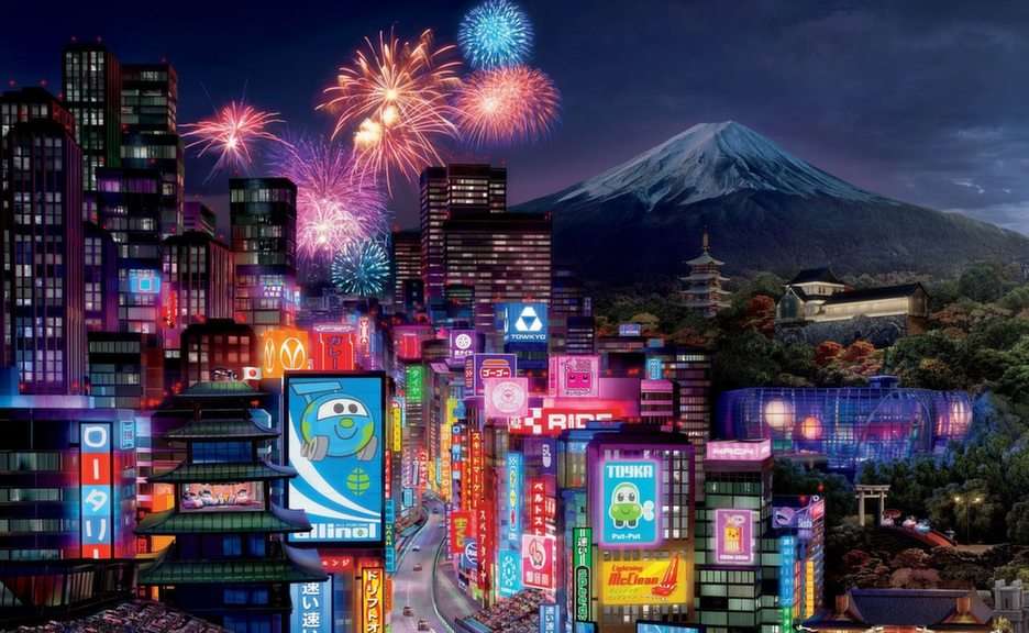 Токио пазл онлайн из фото