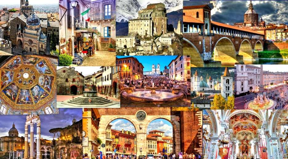 Itálie puzzle online z fotografie