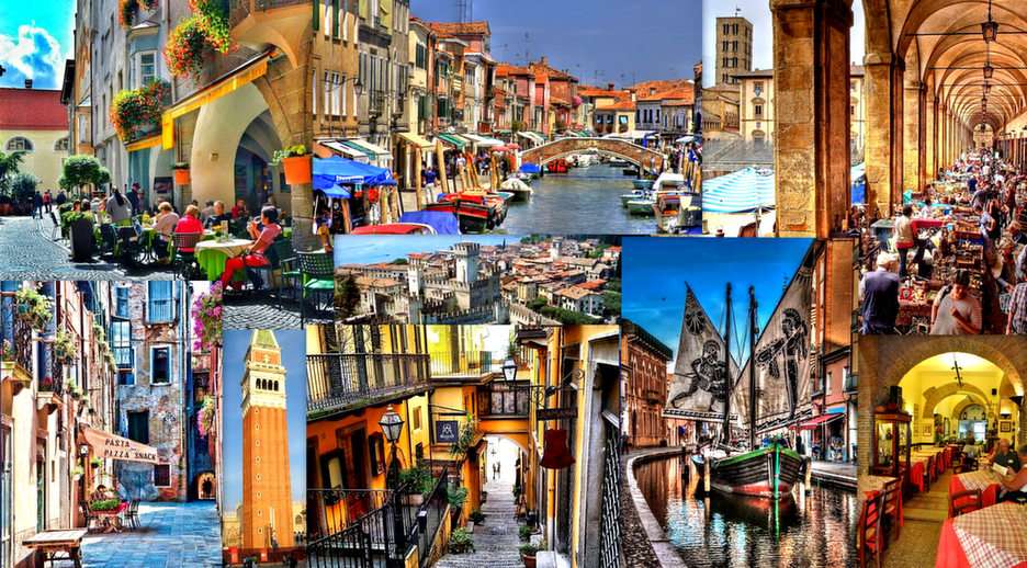Venedig pussel online från foto