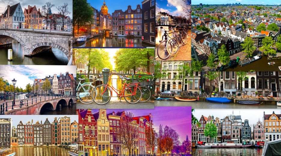 Amsterdam puzzle à partir d'une photo