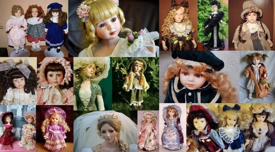 Muñecas de porcelana puzzle online a partir de foto