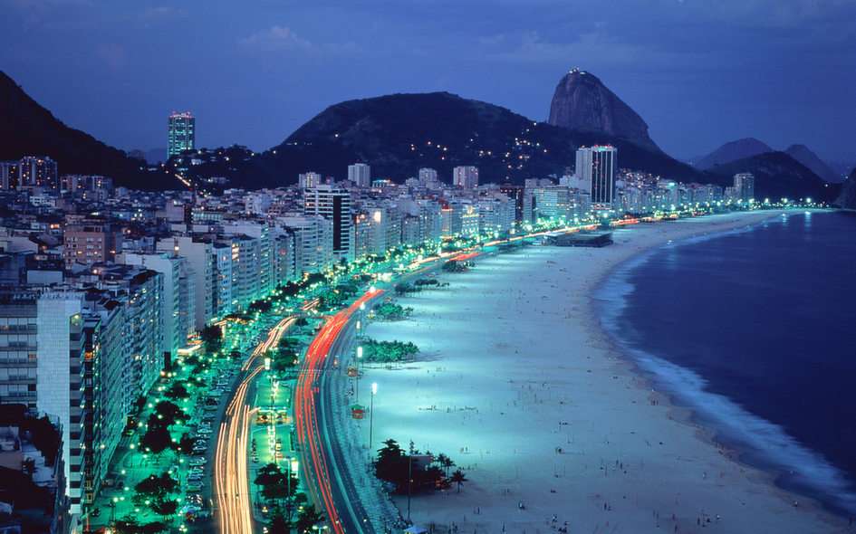 Copacabana puzzel online van foto