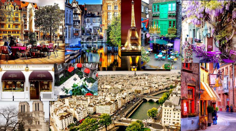 Paříž puzzle online z fotografie