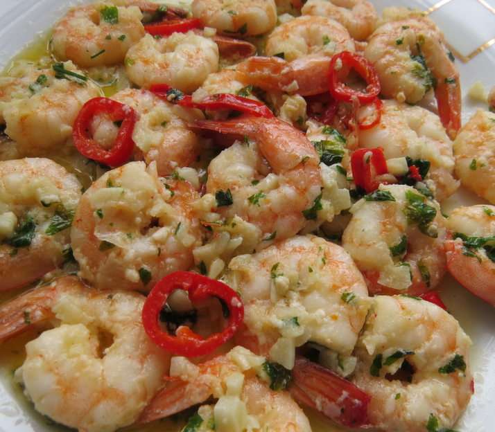 Shrimp puzzle online from photo