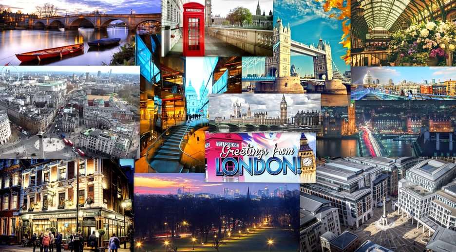Collage de Londres puzzle online a partir de foto
