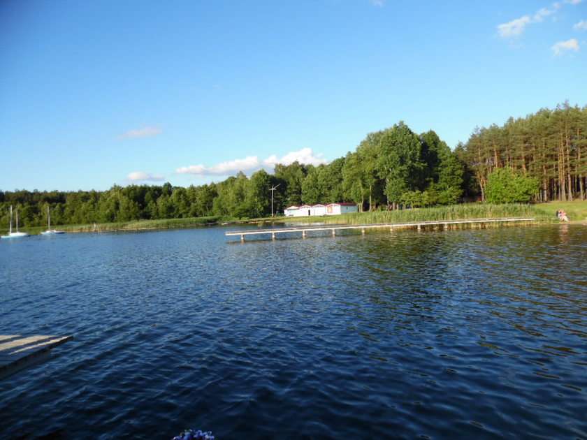 Lake Deczno pussel online från foto