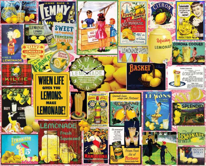 lemonade puzzle online from photo