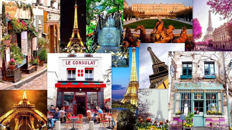 Paris puzzle online din fotografie