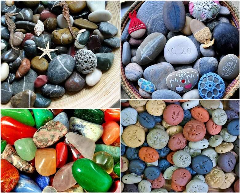 Pebbles puzzle online from photo