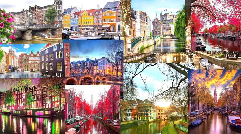 Amszterdam puzzle online fotóról