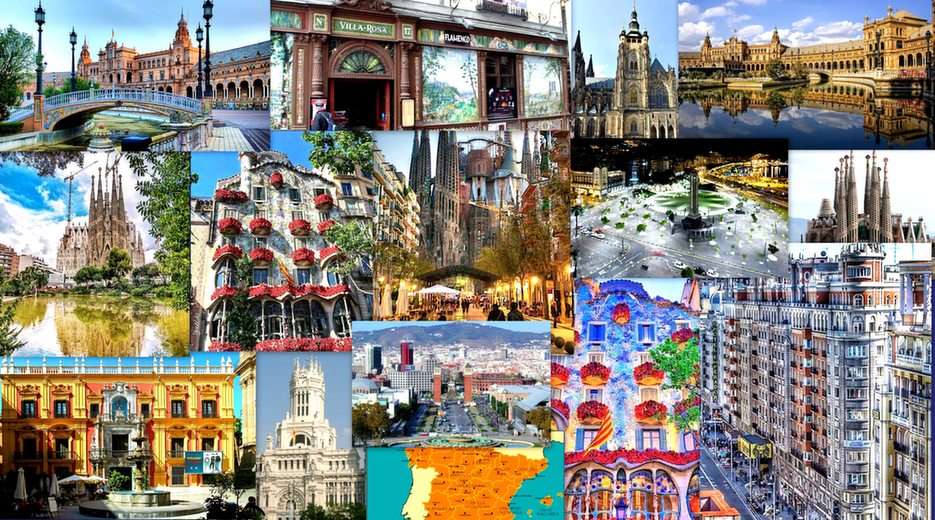 Spain puzzle online from photo