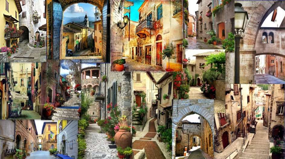 Италиански алеи онлайн пъзел