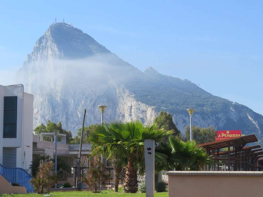 rocha de Gibraltar puzzle online a partir de fotografia