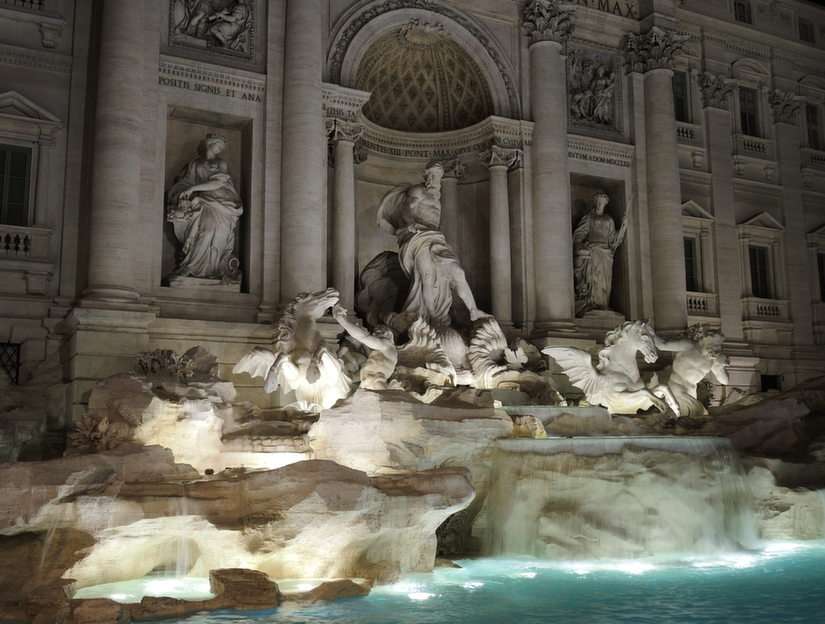 Trevi Fountain online puzzle