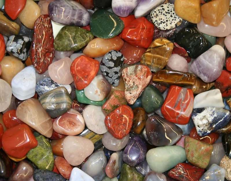 камъни онлайн пъзел от снимка