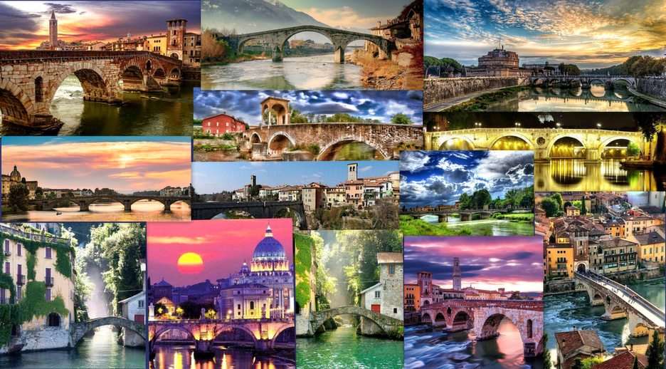 Pontes italianas puzzle online