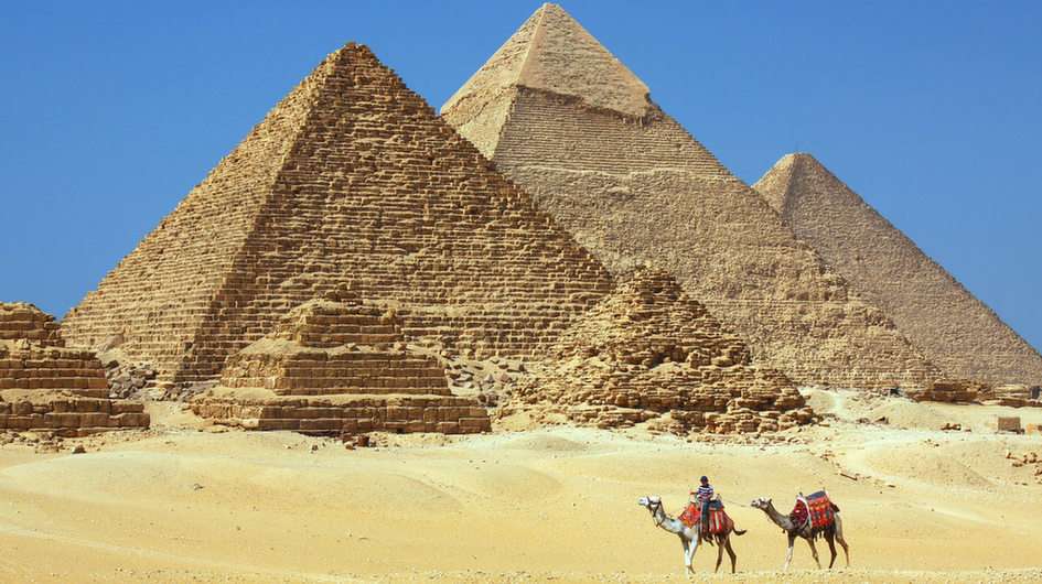 Piramidele Egiptului puzzle online