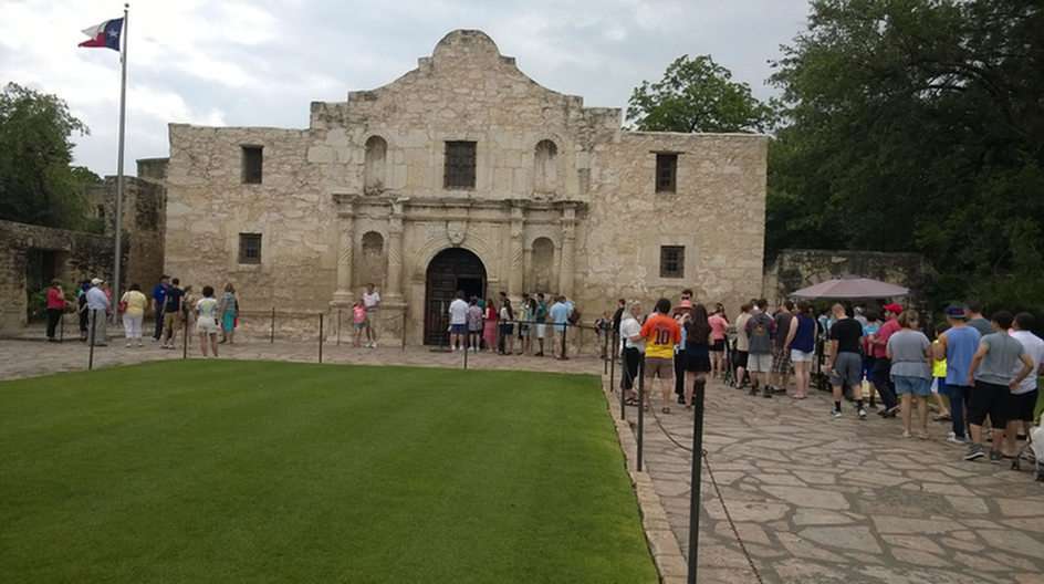 Το Alamo παζλ online από φωτογραφία