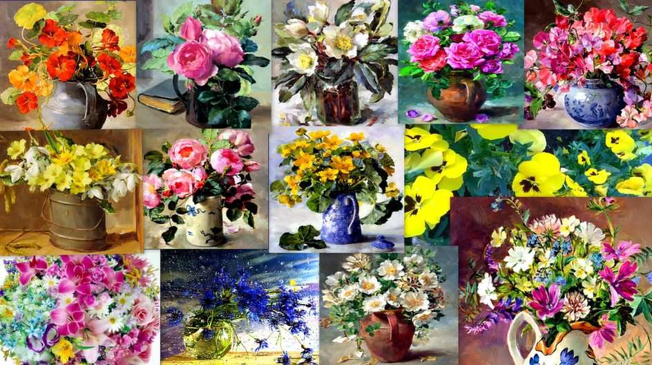 Λουλούδια online παζλ