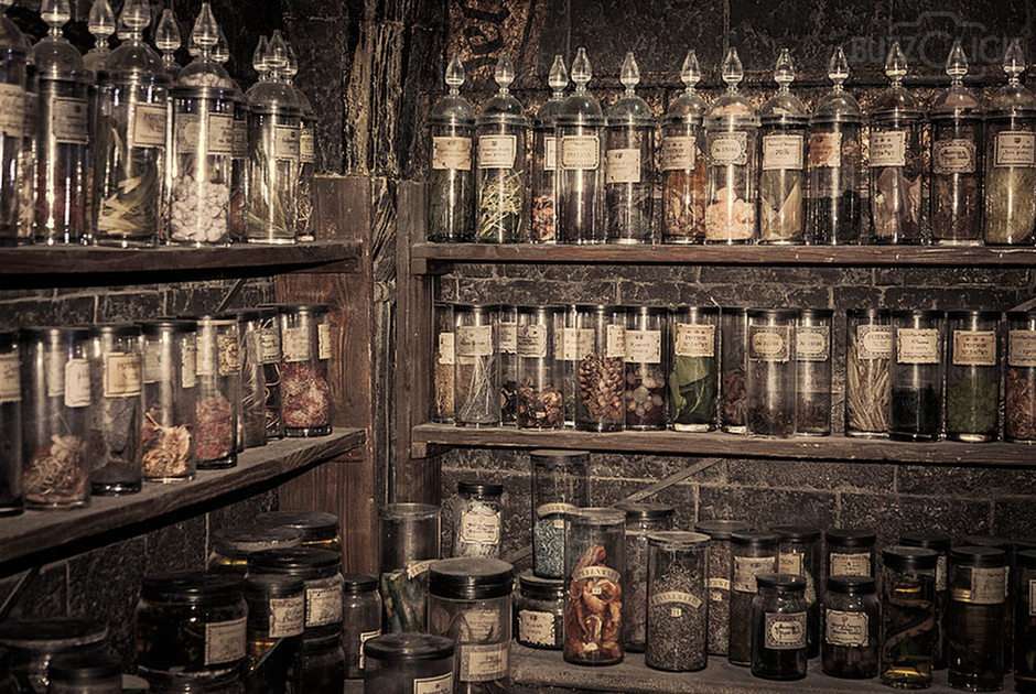 Warehouse with ingredients puzzle online from photo