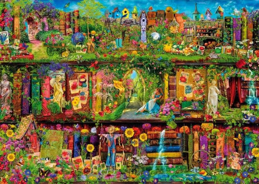 The enchanted world of books online puzzle