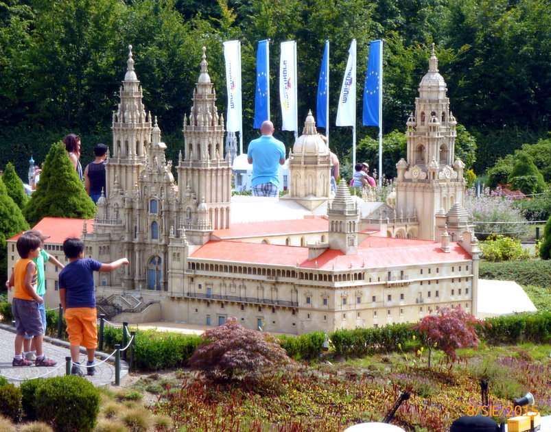 Miniaturní park v Bruselu online puzzle