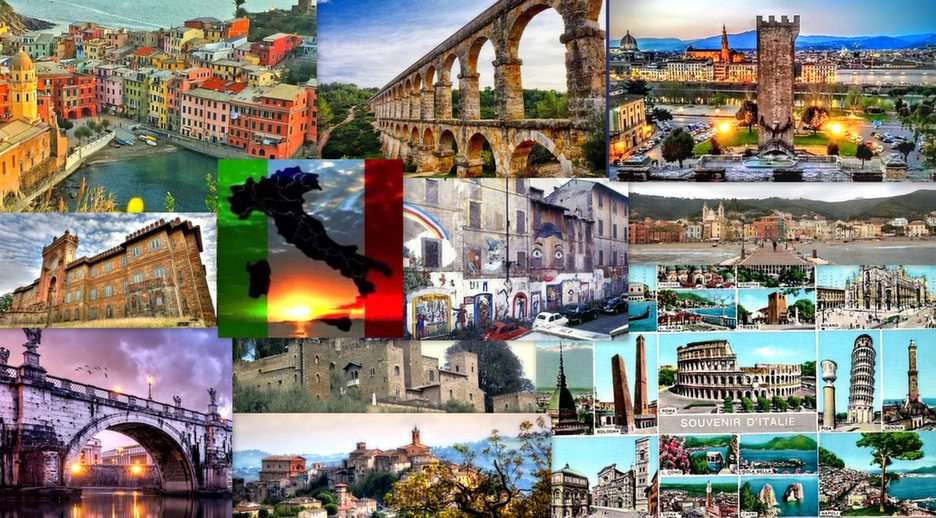 Itálie online puzzle