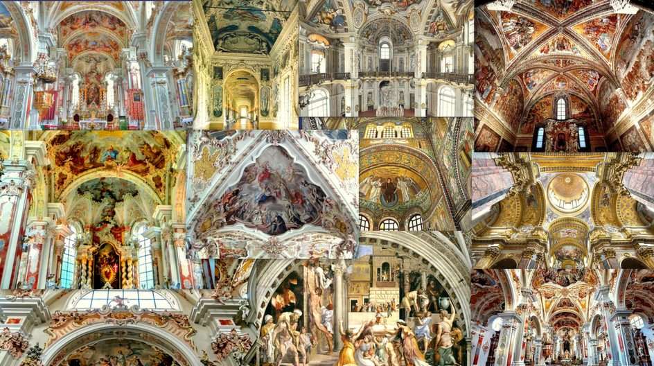 Italië-kerken puzzel van foto