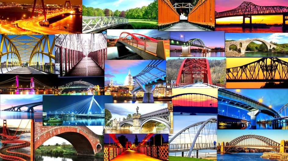 Bridges puzzle online from photo