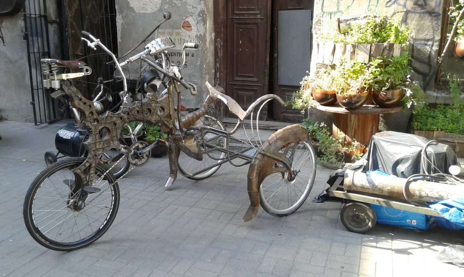 Bicikli puzzle online fotóról