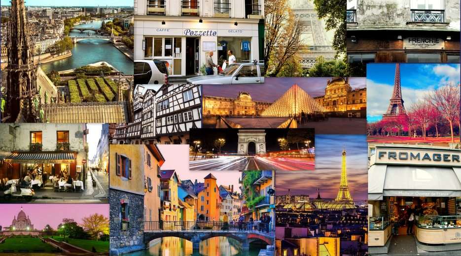 France collage online puzzle