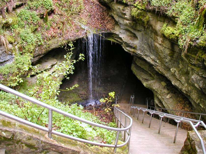 Σπήλαιο παζλ online από φωτογραφία