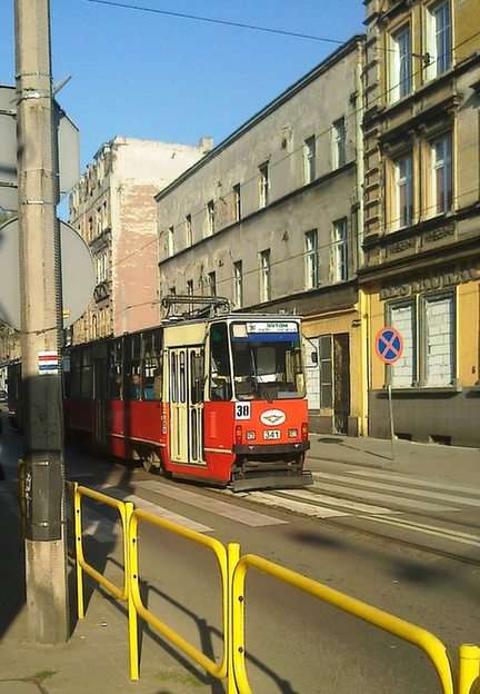 BYTOM tram line No. 38 puzzle online from photo