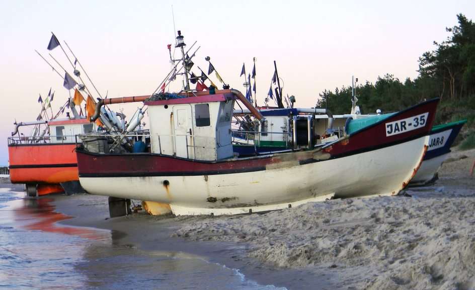 Botes de pesca rompecabezas en línea