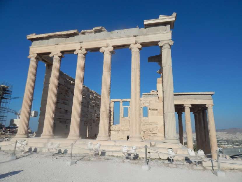 the acropolis puzzle online from photo