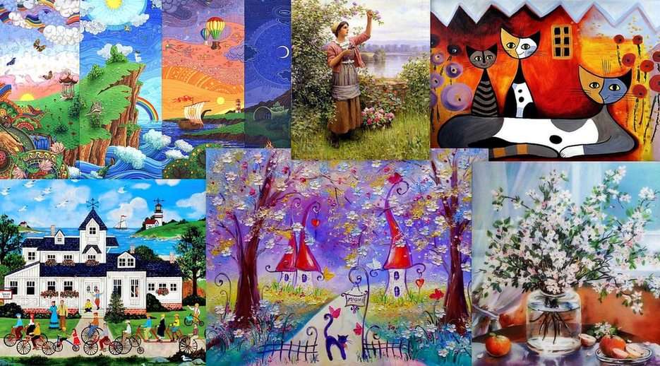 Pittura puzzle online da foto