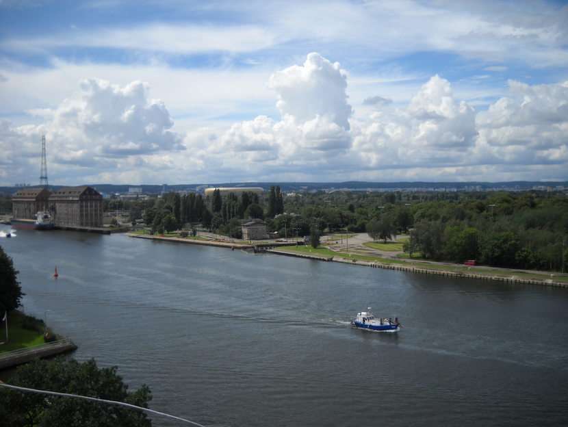 View of the Gdańsk fragment online puzzle