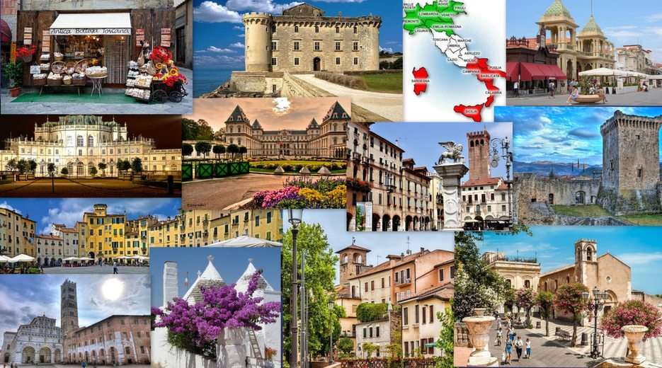 Italie puzzle en ligne à partir d'une photo