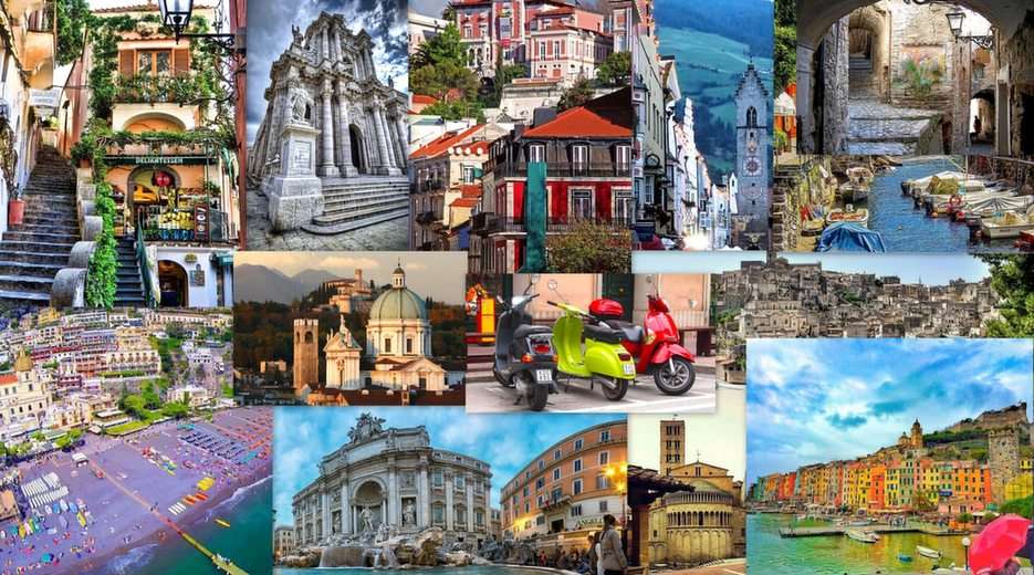 Italia puzzle online din fotografie