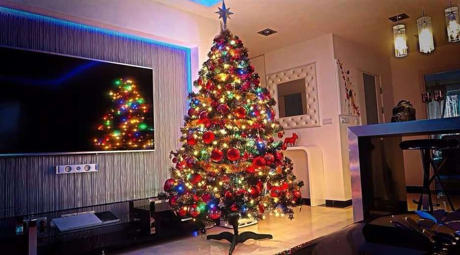 albero di Natale puzzle online da foto