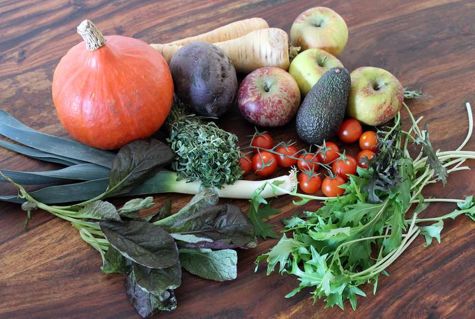Gemüse puzzel online van foto