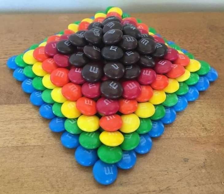 Grageas de colores puzzle online a partir de foto