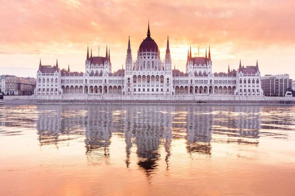 Maďarský parlament puzzle online z fotografie