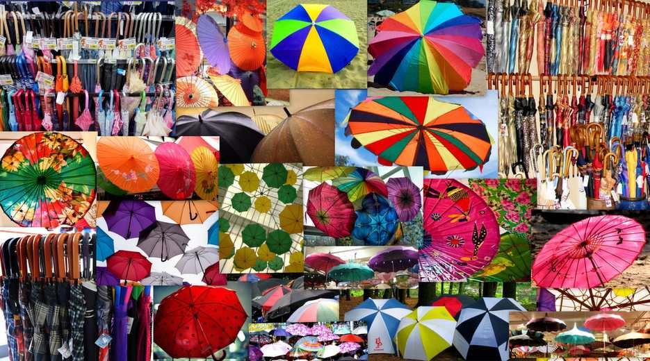 Esernyők online puzzle