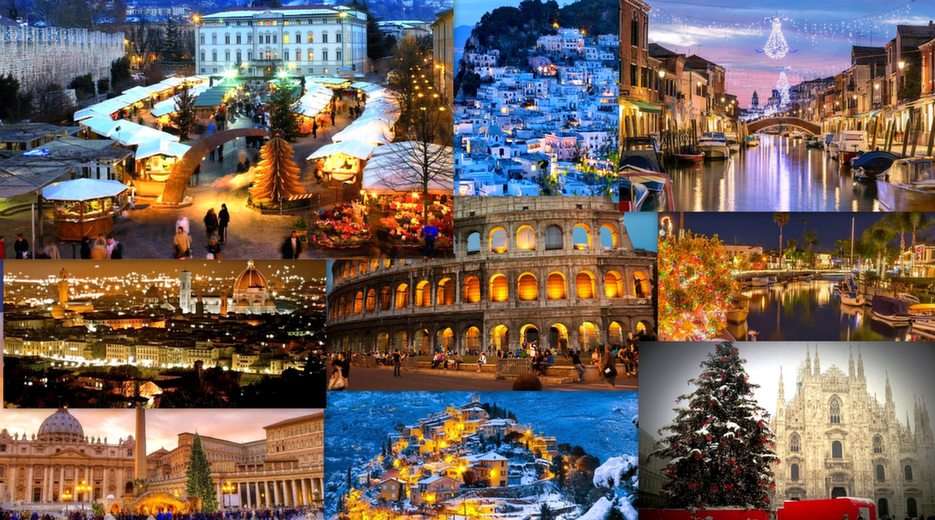 Christmas Italy puzzle online from photo