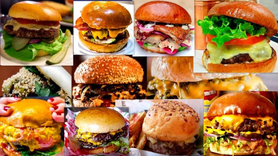 Burger ... Online-Puzzle vom Foto