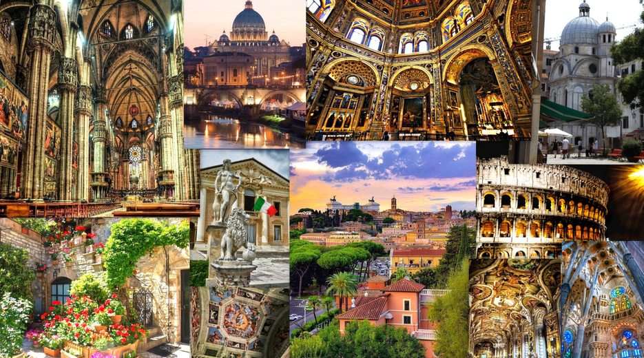 Rome-collage puzzle en ligne