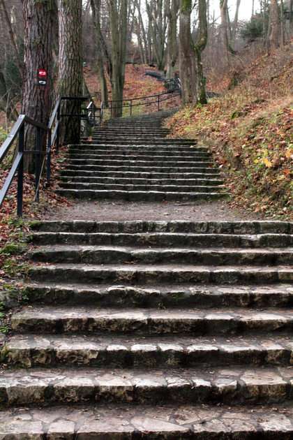escadas puzzle online a partir de fotografia