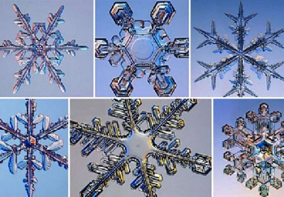 copos de nieve puzzle online