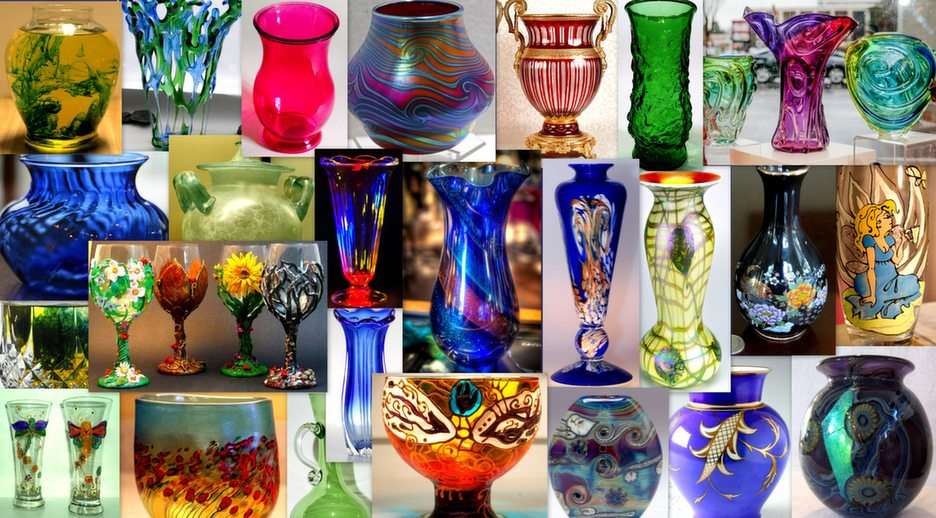 Vases 2 puzzle online from photo